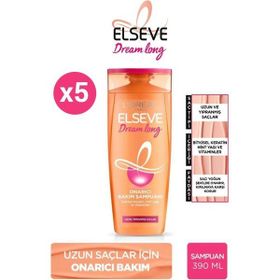 Elseve Dream Long 5x390 ml Şampuan