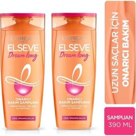 Elseve Dream Long Onarıcı Bakım 390 ml X 2 Adet Şampuan