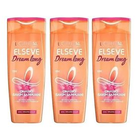 Elseve Dream Long Onarıcı Bakım 3x520 ml Şampuan