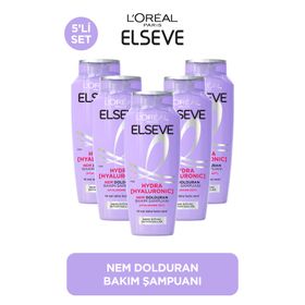 Elseve Hydra Hyaluronic Nem Dolduran 5x300 ml Şampuan