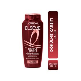 Elseve Komple Direnç Dökülme Karşıtı Bakım 400 ml Şampuanı