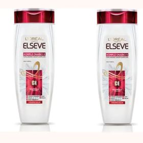 Elseve Komple Onarıcı 5 Etki 2x550 ml Şampuan