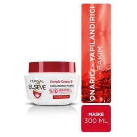 Elseve Komple Onarıcı 5 Yapılandırıcı 300 ml Saç Maskesi