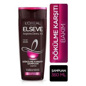 Elseve Loreal Paris Arginine Direnç X3 Dökülme Karşıtı Etki 360 ml Şampuan