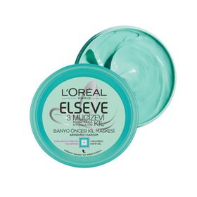 Elseve Şampuan Öncesi Arındırıcı 150 ml 3 Mucizevi Kil Maskesi