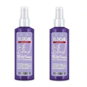 Elseve Turunculaşma Karşıtı 2x150 ml Mor Sıvı Saç Kremi