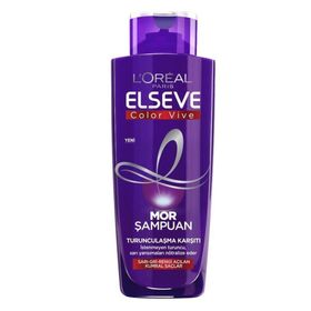 Elseve Turunculaşma Karşıtı 2x200 ml Mor Şampuan