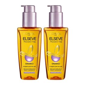 Elseve Yıpranmış Saçlar İçin 2x100 ml Onarıcı Bakım Yağı