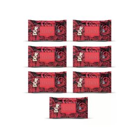 Elsine 7 Paket 90 Adet Kapaklı Gül Kokulu Islak Havlu Mendil