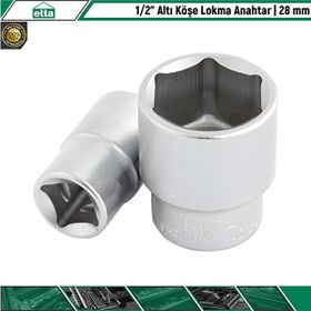Elta 1-2 Altı Köşe 21 mm Lokma Anahtar