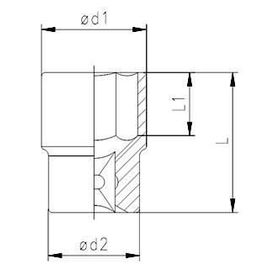 Elta 1115 17 mm Lokma Anahtar