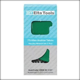 Elta 4908003107 7'li Allen Anahtar Takımı