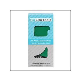Elta 4908003107 7'li Allen Anahtar Takımı