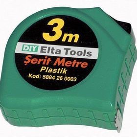 Elta 5 m Plastik Şerit Metre