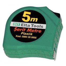 Elta 5 m Plastik Şerit Metre