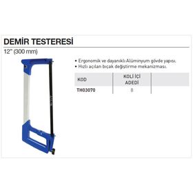 Elta 5891260830 300 Mm Elta Testere Kolu
