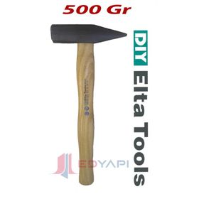 Elta Tesviyeli Ağaç Saplı 500 gr Çekiç