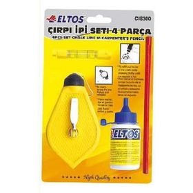 Eltos CIS 003 4 Parça Boyalı Çırpı İpi Seti