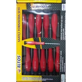 Eltos EST 010 10 Prç Saatçi Tornavida Seti