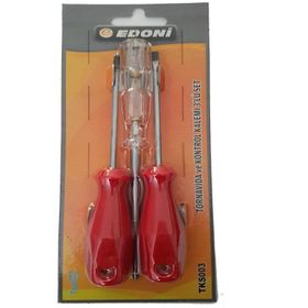 Eltos TKS 003 Edoni 3lü Kontrol Kalem Tornavida Seti