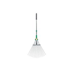 Eltu R4C02 Tırmık Metal Teleskopik Saplı Çim Tırmığı