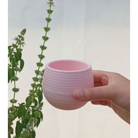 Elvan 0,13 LT Renkli Dekoratif Plastik Saksı