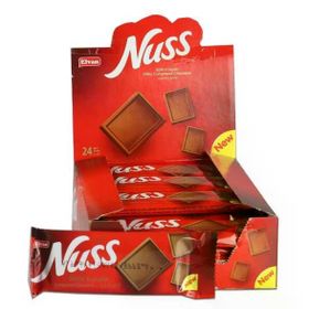 Elvan 19 gr Nuss Tablet Çikolata (24 adet)