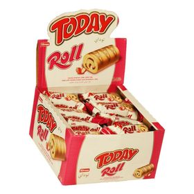 Elvan 35 gr Today Goldies Çilek Kremalı Kek (24 adet)