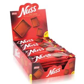 Elvan Nuss 21 gr Tablet Çikolata (24 adet)