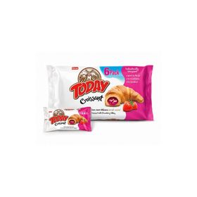 Elvan Today 40 gr Çilekli Kruvasan (6 adet)