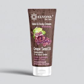 Elvons Üzüm Çekirdeği Yağı Özü 100 ml Onarıcı El Vücut Kremi