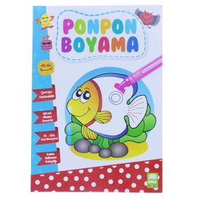 Ema Çocuk Ponpon Boyama Kitabı