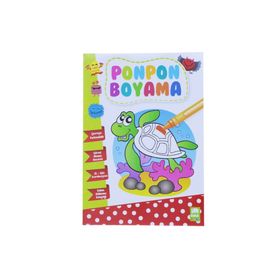 Ema Çocuk Ponpon Boyama Kitabı