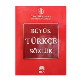 Ema Kitap Karton Kapak Büyük Türkçe Sözlük
