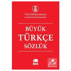Ema Kitap Karton Kapak Büyük Türkçe Sözlük