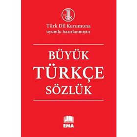 Ema Kitap Karton Kapak Büyük Türkçe Sözlük