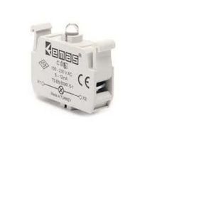 Emas 12-30VAC-DC B9 Sinyal Yeşil Ledli Blok