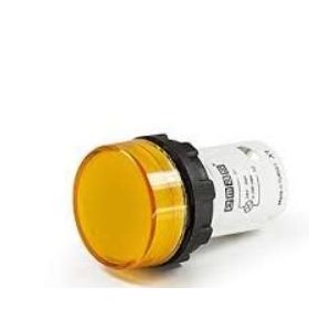 Emas 24vdc Mbsd024s Ledli Monoblok Sinyal Lambası Sarı Mb Serisi