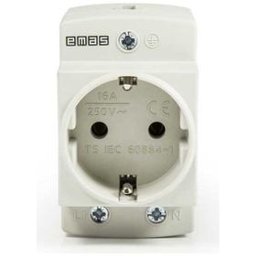 Emas 2p+E Ray Tipi 16A Gri Priz