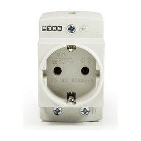 Emas 2p+E Ray Tipi 16A Gri Priz