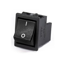 Emas A14B1H10 30x22 mm Siyah Işıksız 2NA Terminalli Asal Switch