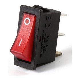 Emas A21b1k11 30 11 Mm Siyah Gövdeli Kırmızı 0 1 Işıklı Anahtar