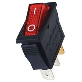 Emas A21b1k11 30 11 Mm Siyah Gövdeli Kırmızı 0 1 Işıklı Anahtar