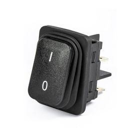 Emas A54B1H10 IP65 2NA 30x22 mm Siyah Gövde Terminalli Işıksız Switch