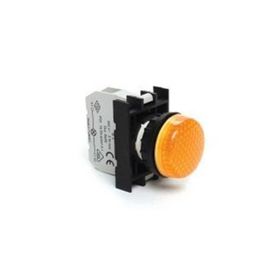 Emas B080XS 13-30V AC/DC Sarı Kontak Bloklu Led Sinyal Lambası