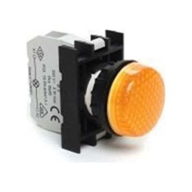 Emas B080XS 13-30V AC/DC Sarı Kontak Bloklu Led Sinyal Lambası