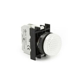 Emas B0B0XB 100-230V AC Ledli B Serisi Beyaz Kontak Bloklu Sinyal Lambası
