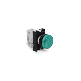 Emas B0Y0XY 110V AC/DC Yeşil Kontak Bloklu Led Sinyal Lambası