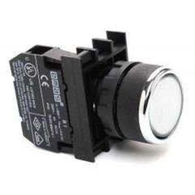 Emas B100db 22 mm Beyaz Start Butonu