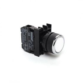 Emas B100db 22 mm Beyaz Start Butonu